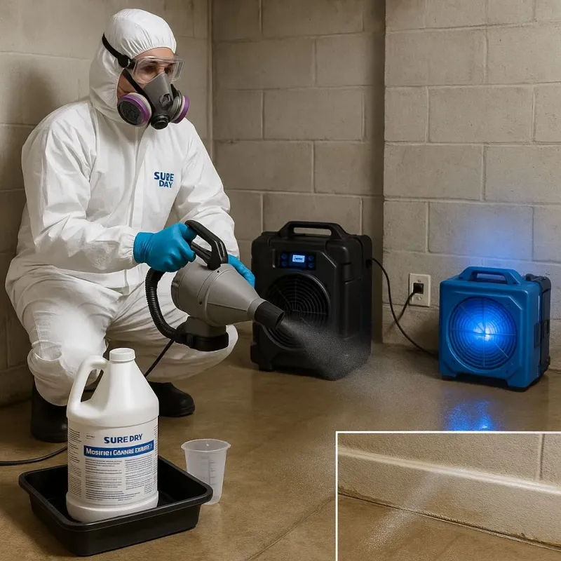 Sanitization and Odor Removal process in East Rochester, NY