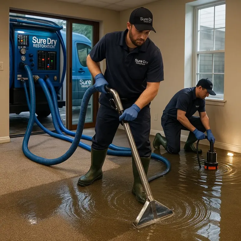 Water Extraction and Removal process in East Rochester, NY